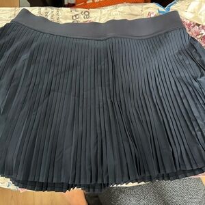 Lululemon Athletica Navy Pleated 🎾 Tennis Skirt with shorts inside